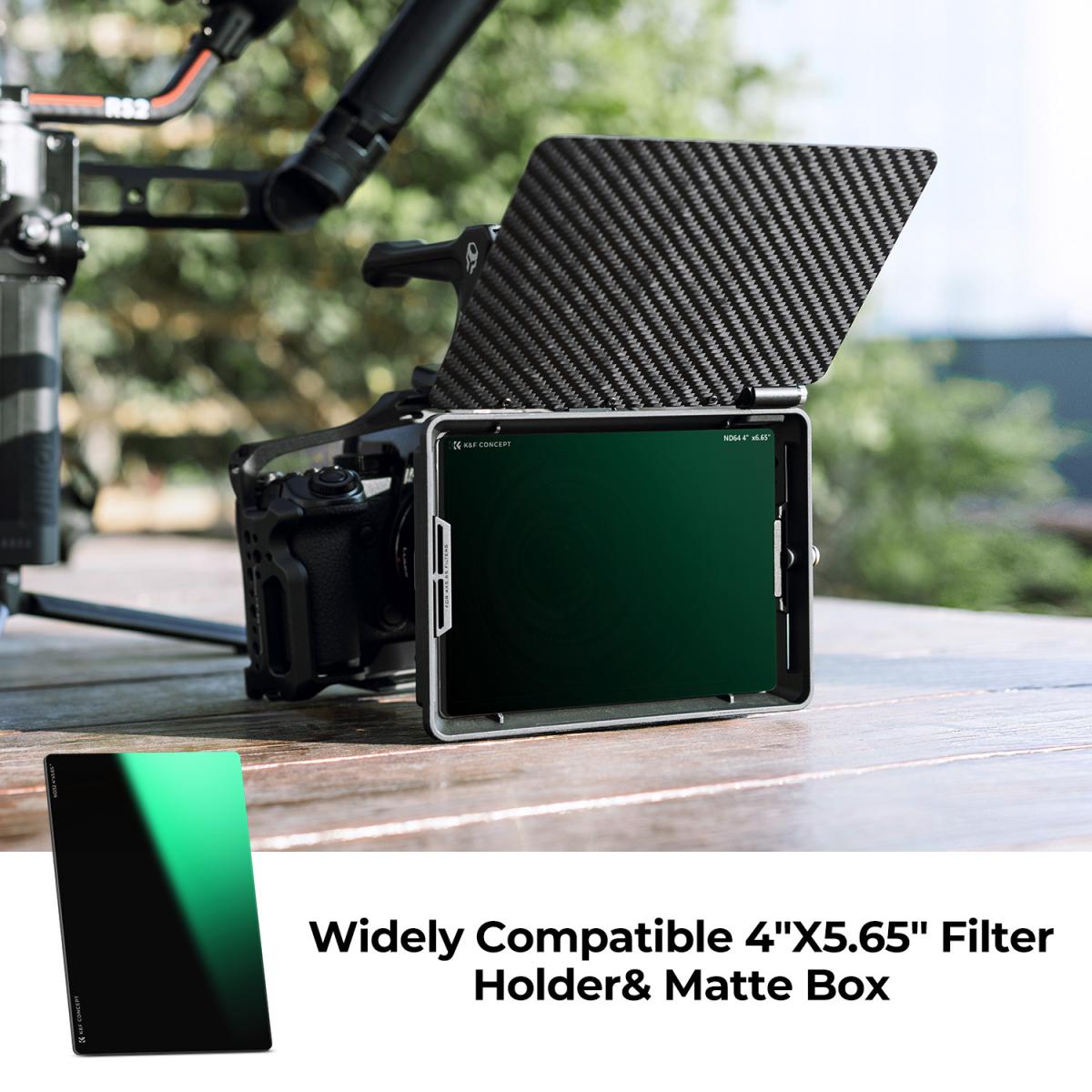 K&F ND64 Rectangular Glass Filter for K&F Matte Boxes Nano-X | KF01.2492 - Image 5