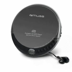 Muse Portable CD/MP3 Player with Anti-Shock for Rediscovering Albums
