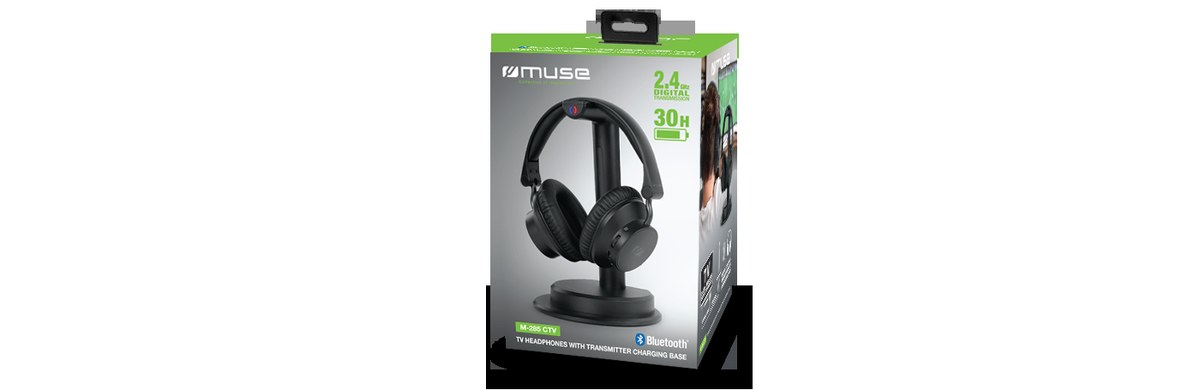 Muse Wireless TV Headphones for Clear Dialogue Without Disturbing Others - Image 6
