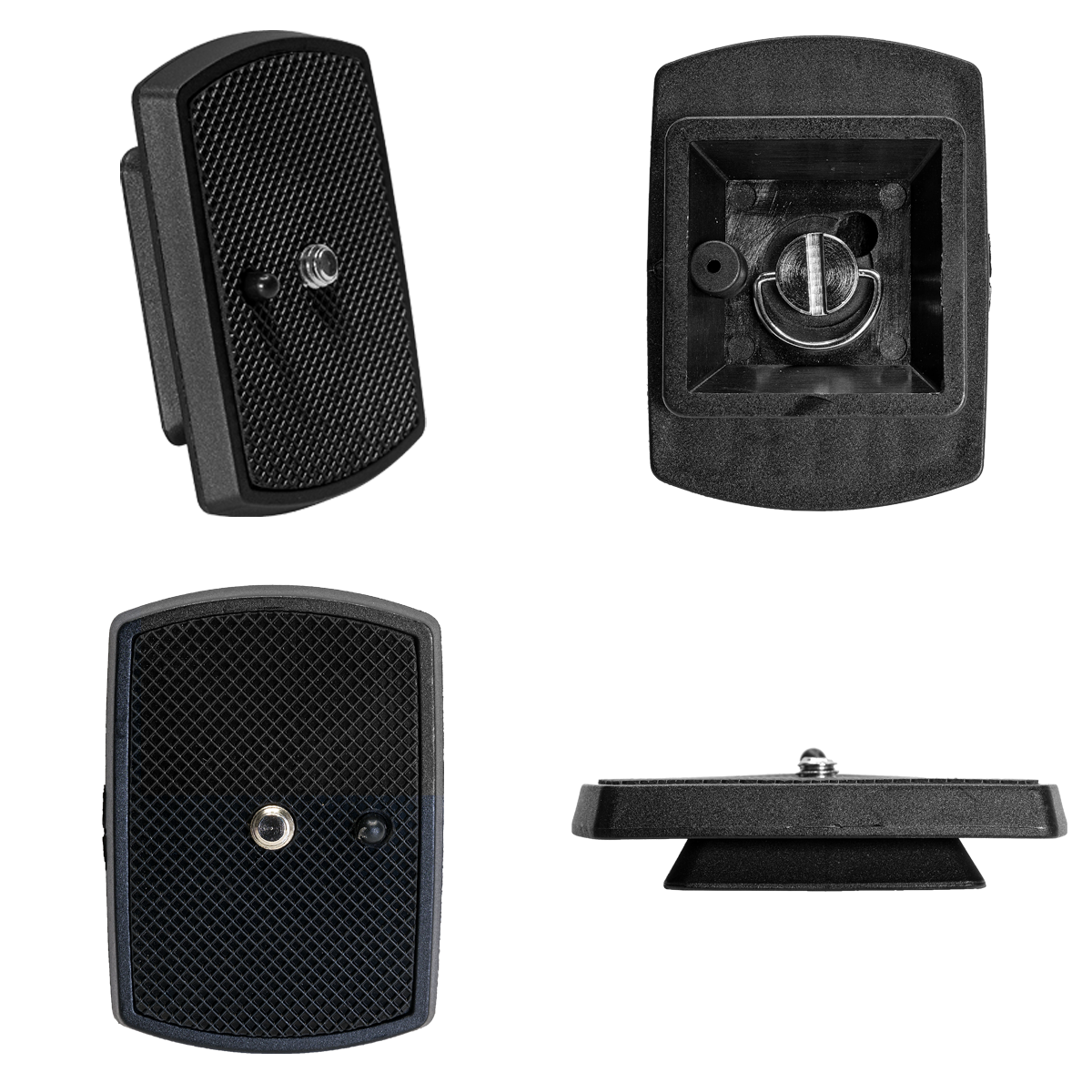 KandF 051 QRP Quick Release or Base Plate for Tripods Isometric View | KF31.051QRP