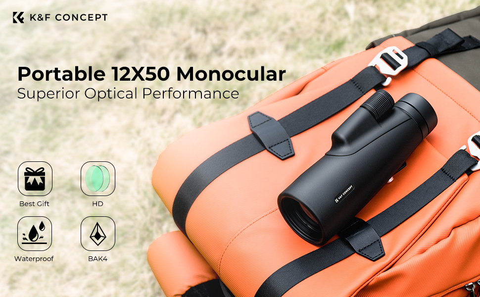 KandF Monocular 12x50 Lifestyle image | KF33.068