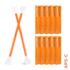 K&F 10-Pack APS-C Double-Head Sensor Cleaning Swabs Product Image | SKU.1962