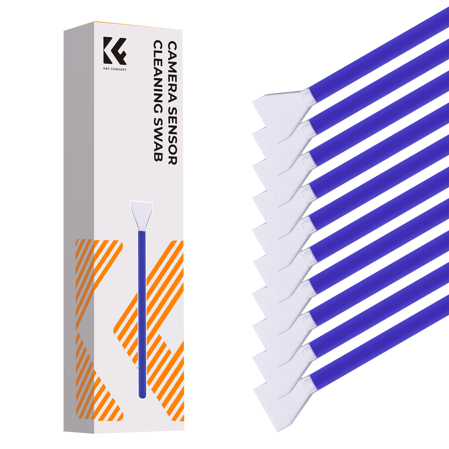 K&F 10-Pack Micro Four Thirds Sensor Cleaning Swabs Image of What's in the Box | SKU.2315