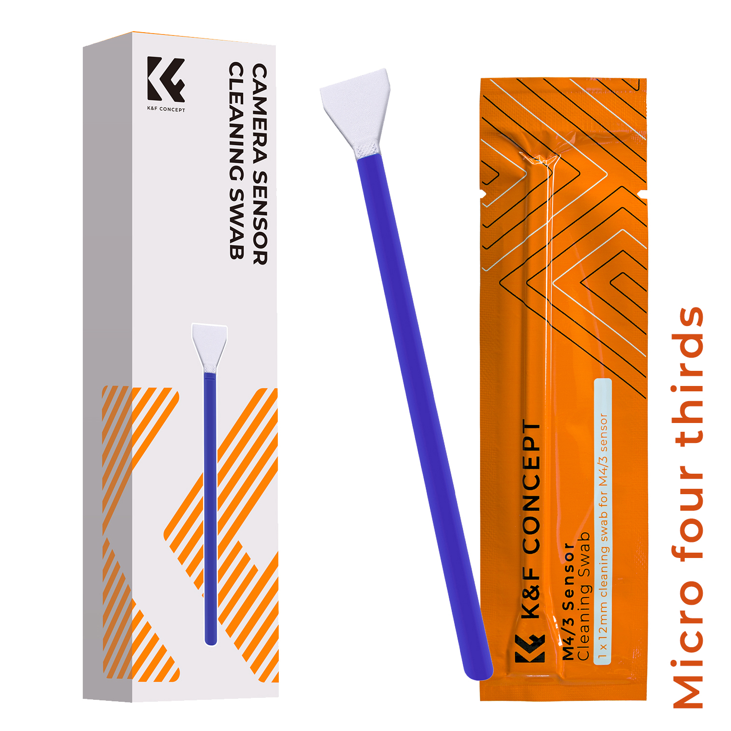 K&F 10-Pack Micro Four Thirds Sensor Cleaning Swabs Product Image | SKU.2315