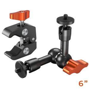K&F 6 Inch Magic Arm with Mini Clamp Generic Image | KF31.130