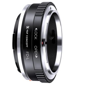 K&F Mechanical Adapter for Canon FD & FL Lenses to Leica L-Mount Cameras Product Image | KF06.468