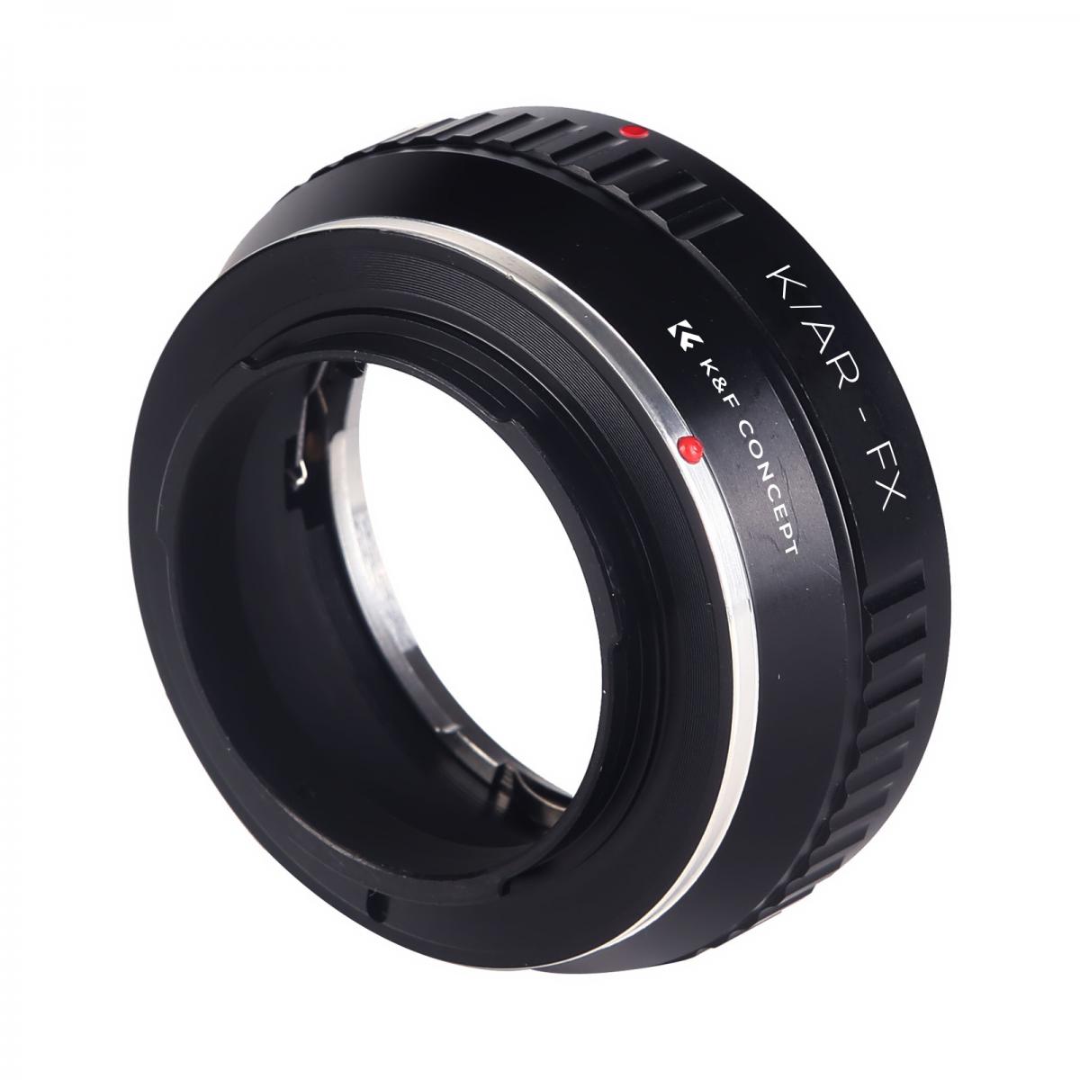 K&F Lens Adapter for Konica AR Lenses to Fuji X Cameras Back View | KF06.152