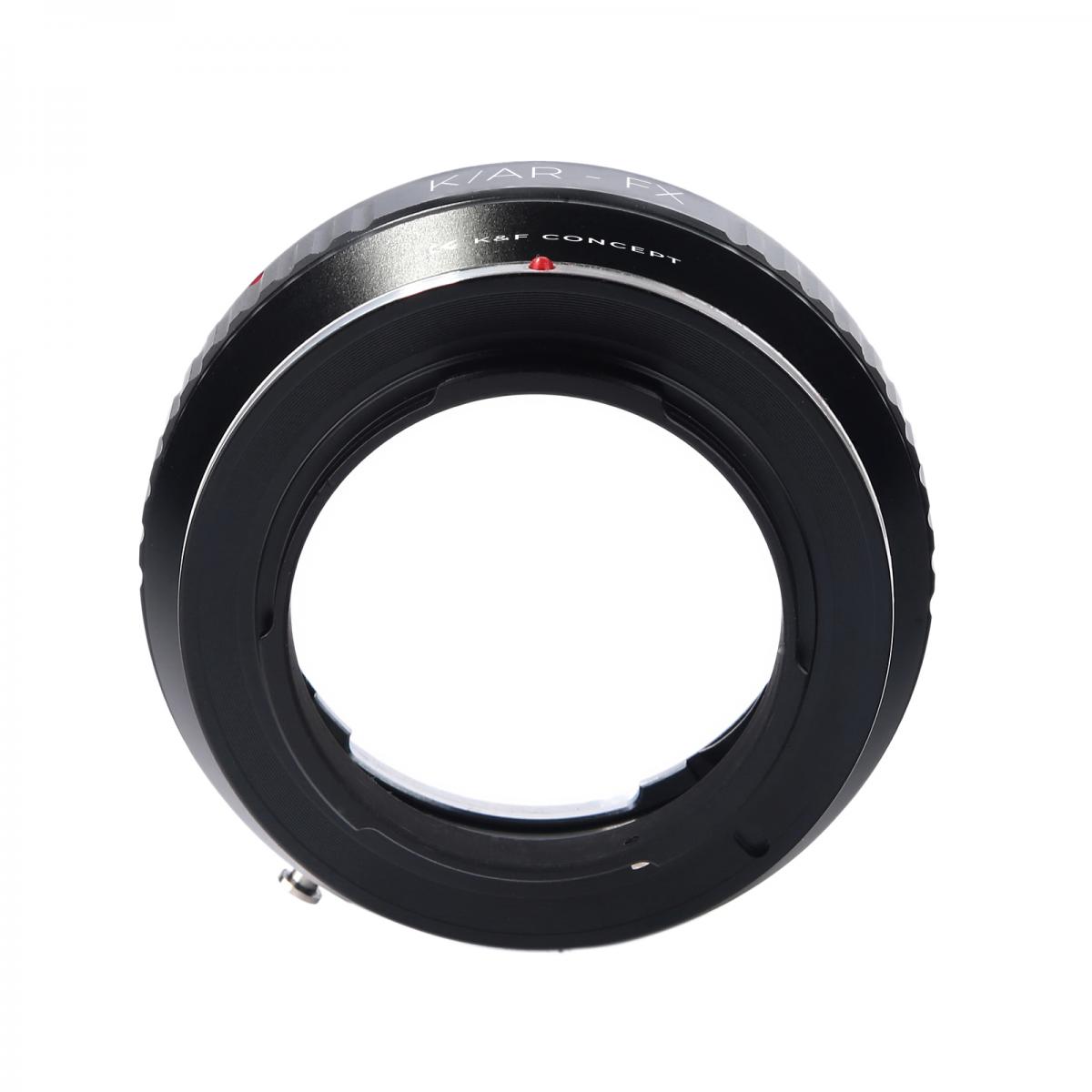 K&F Lens Adapter for Konica AR Lenses to Fuji X Cameras Camera Body Mount Fitting View | KF06.152