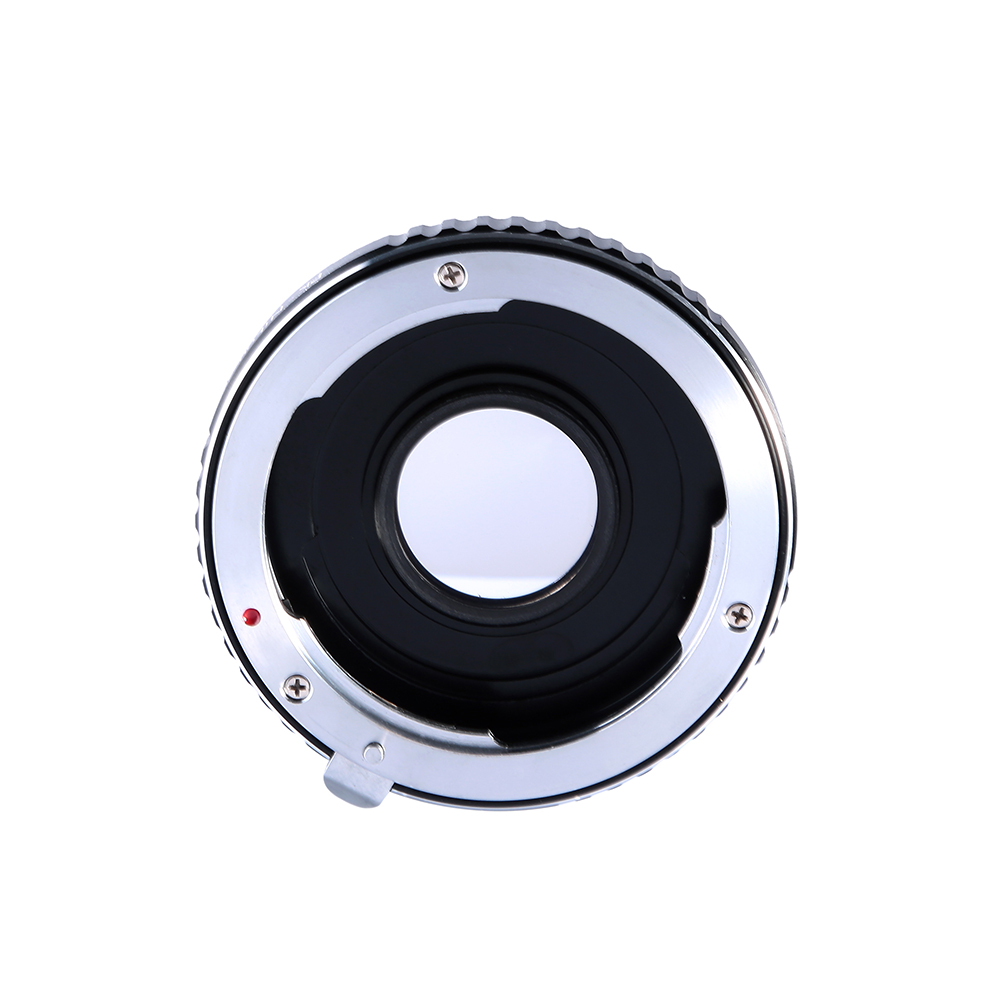 K&F Mechanical Adapter for Pentax K Lenses to Nikon F Cameras Face View | KF06.121