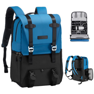 K&F Beta-Shooter Blue Versatile Retro Flare Camera Bag Product Image | KF13.087AV7