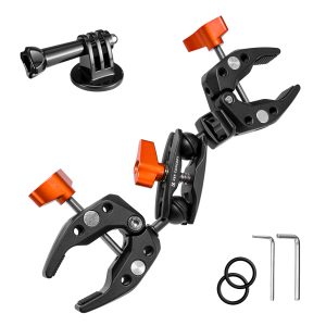 K&F Magic Arm Mini Grip with Dual Mini Super Clamp Heads Product Image | KF31.096