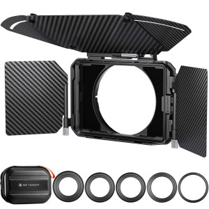 K&F Matt Box Pro Kit with lens adaptors 67-95mm with 3 Flags Product Image | SKU.2322V1