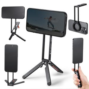 K&F Mini Fold Tripod with Magnetic Quick-Mount any Phone Brand Product Image | KF31.139V1