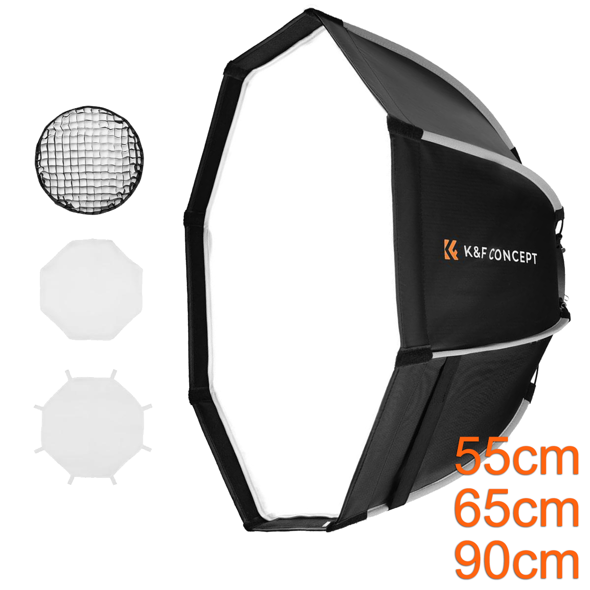 K&F Octagonal Softbox with Bowens Mount and Quick Clips Generic Image | KF18.0007-0007V2