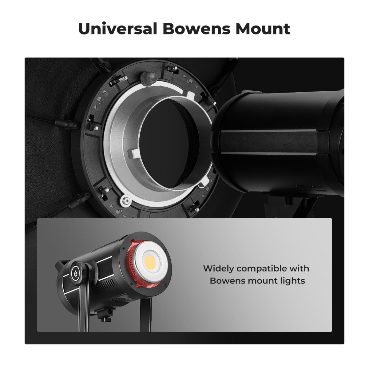 K&F Octagonal Softbox with Bowens Mount and Quick Clips Universal Bowens Mount | KF18.0007-0007V2