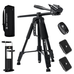 K&F Overhead-Vlogger 185cm Tripod with Monopod & Horizontal Arm Product Image | KF09.184