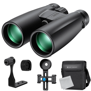 K&F Safari Binoculars 12x50 with a Mobile Phone Attachment Product Image | KF13.084