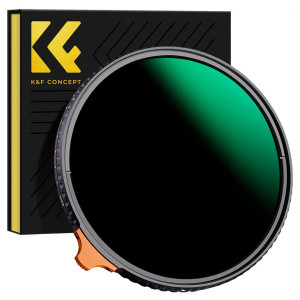 K&F Concept Generic ND3-1000 (VND) Variable ND Filter 1.5-10 Stops Nano-Xcel Series Generic Product Image |