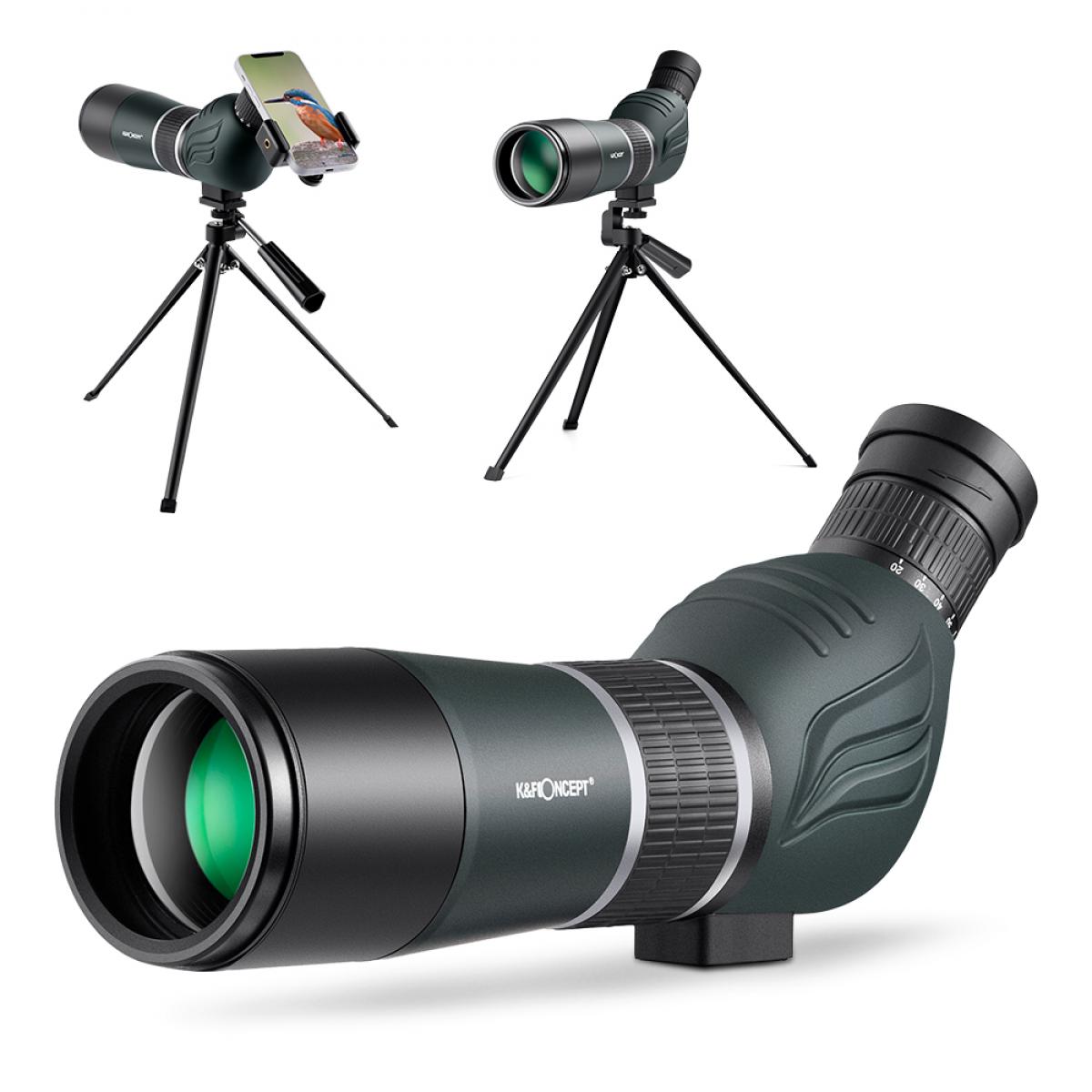 KandF Spotting Scope 20-60X Packed with Gear | KF33.033