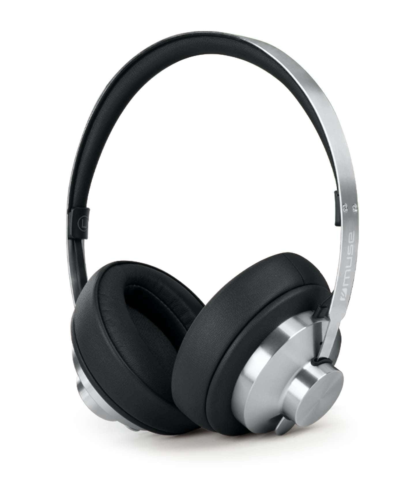 Muse Retro Tone Bluetooth Headphones, 35dB ANC and 66-Hour Battery