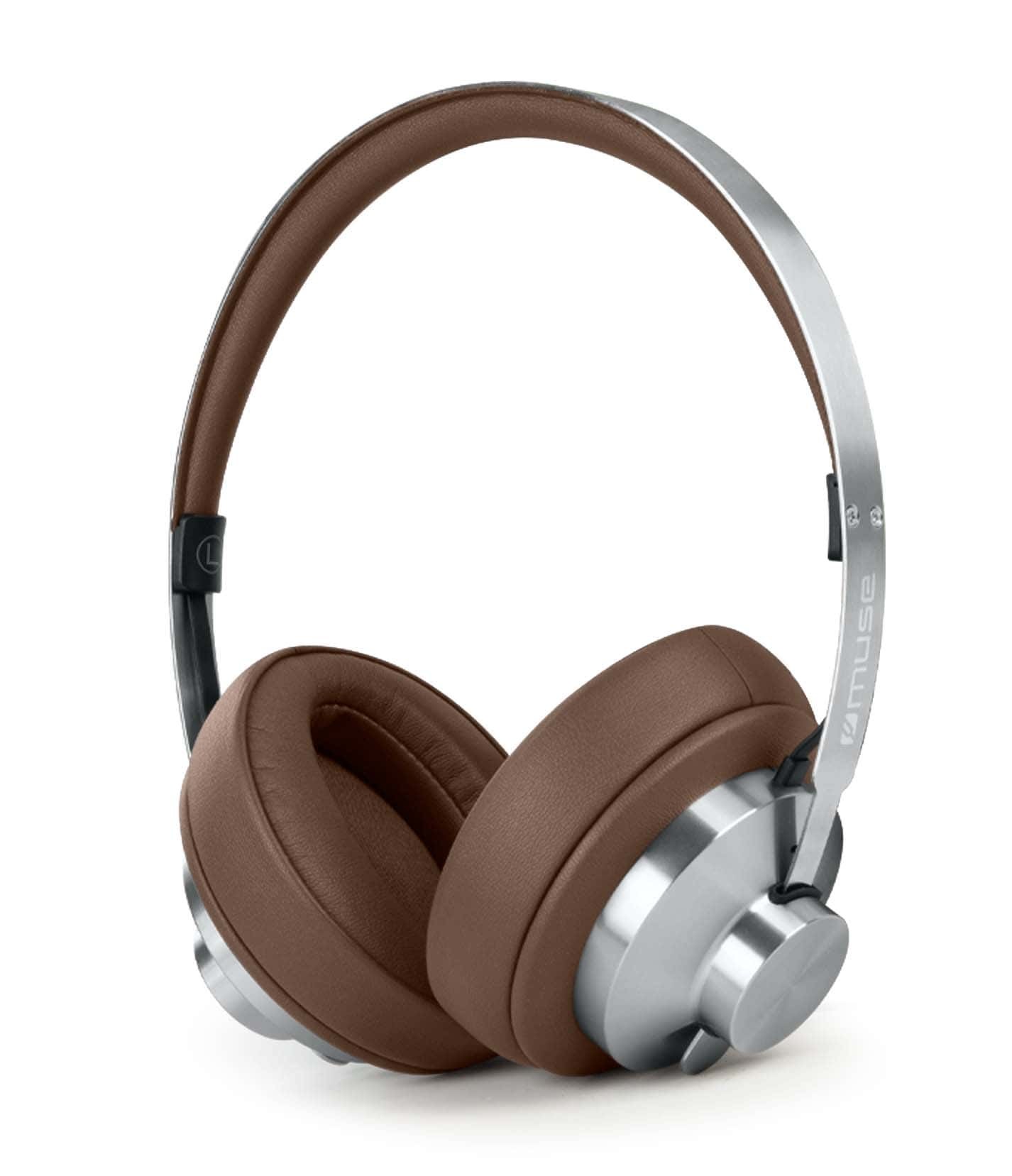 Muse Retro Tone Bluetooth Headphones, 35dB ANC and 66-Hour Battery - Image 2