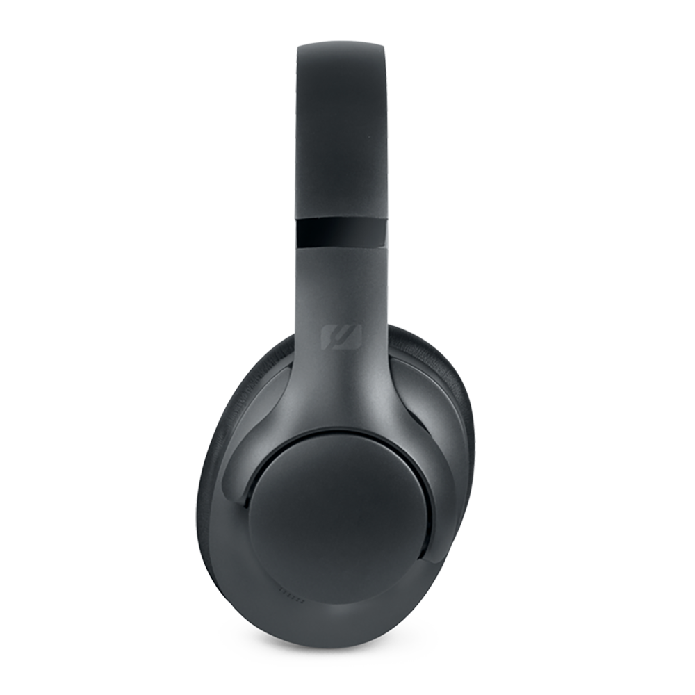 Muse Bluetooth Over-Ear Headphones with 35dB ANC for Quiet Commutes Side View | M-292 ANC
