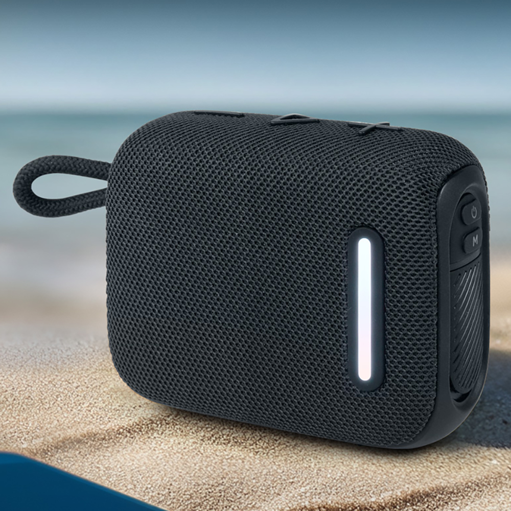 Muse Jam Portable 5W Bluetooth Speaker with IP67 Rating & 10-Hour Battery Image of it in Location | M-320 BT