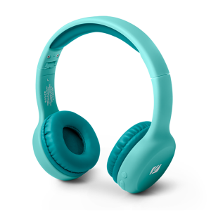 Muse Kids (Blue) Bluetooth Stereo Headphones with Volume Limiting Product Image | M-215 BTB