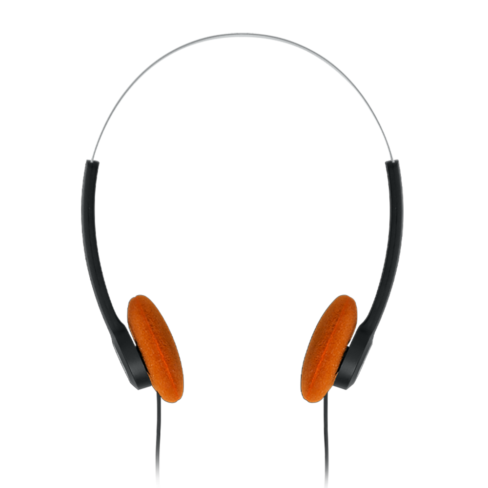 Muse Retro 80's on-Ear Headphones with 30mm Drivers & 32Ω Impedance Front View Image | M-206 CF