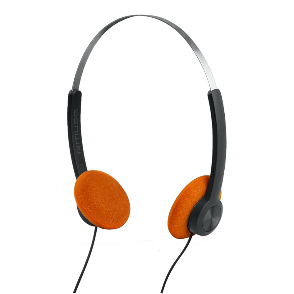 Muse Retro 80's on-Ear Headphones with 30mm Drivers & 32Ω Impedance Product Image | M-206 CF