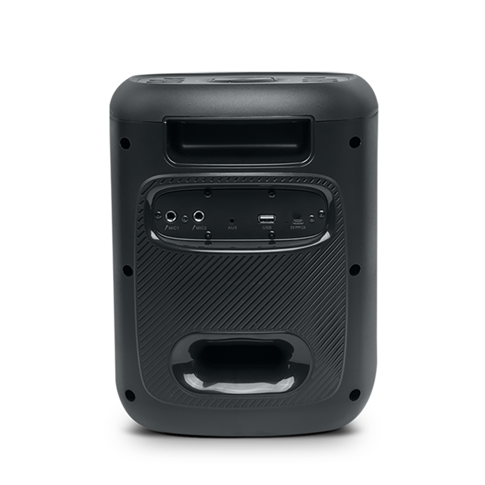 Muse Sonic 150 Party Box 150W Bluetooth Speaker with Karaoke Mic Back View | M-1803 DJ