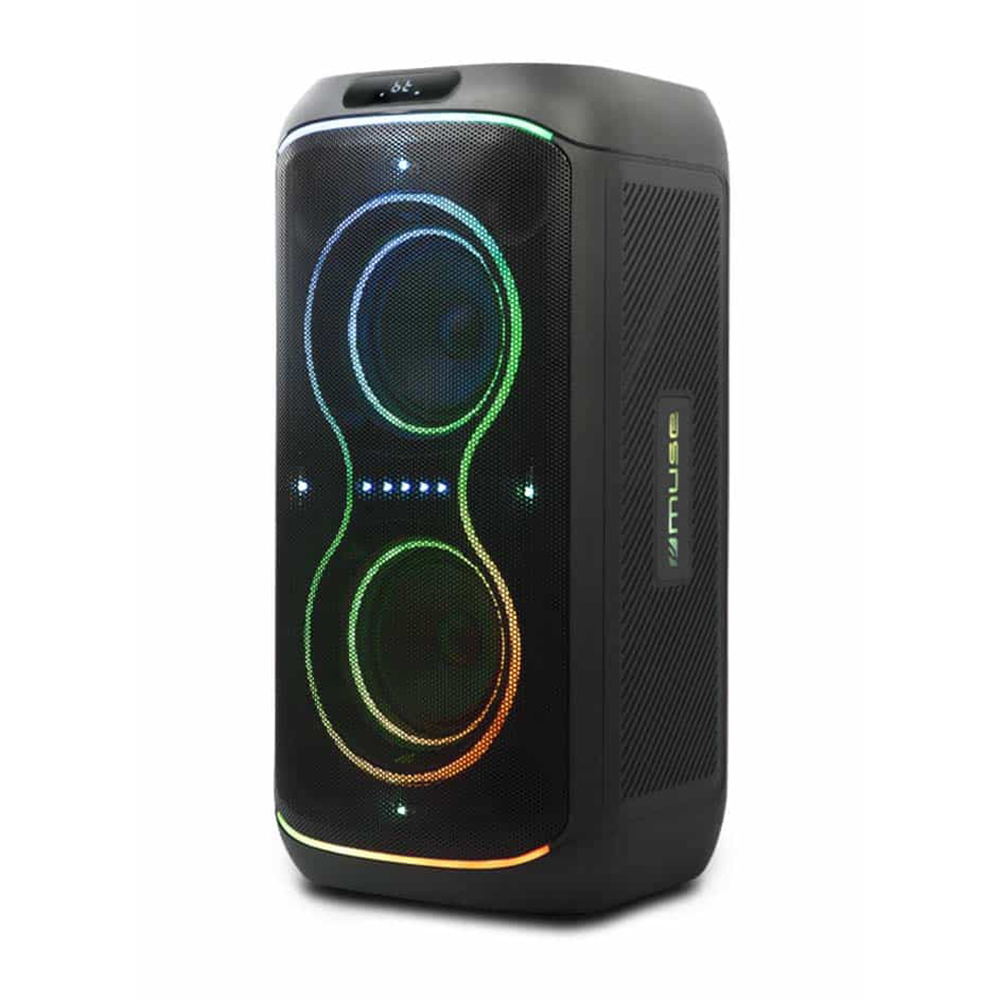 Muse Sonic 300 Party Box 300W Bluetooth Speaker with Karaoke Mic Product Image | M-1930 DJ