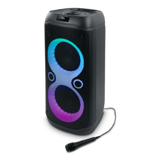 Muse Sonic 600 Party Box 600W Bluetooth Speaker with Karaoke Mic Product Image | M-1937 DJ