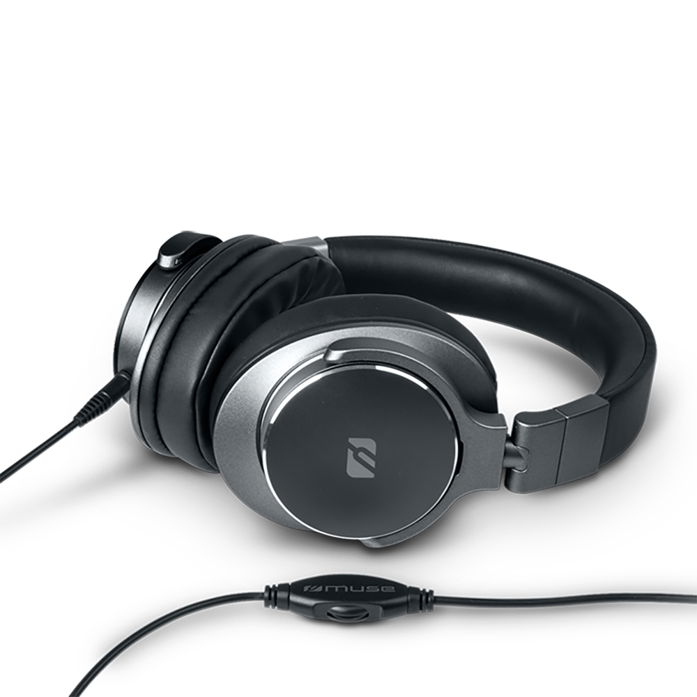 Muse Wired TV Headphones with 6m Cable for Clear Dialogue at Your Volume View of Controls | M-275 CTV