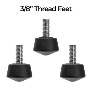 K&F Replacement 3/8 inch Feet 3 Pack for Heavy Duty Accessories Product Image | KF31.009