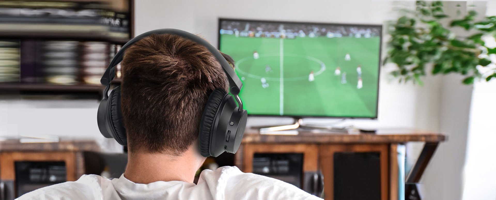 Muse Wireless TV Headphones for Clear Dialogue Without Disturbing Others - Image 2