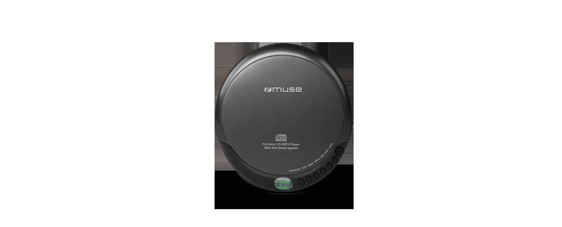 Muse Portable CD/MP3 Player with Anti-Shock for Rediscovering Albums - Image 4