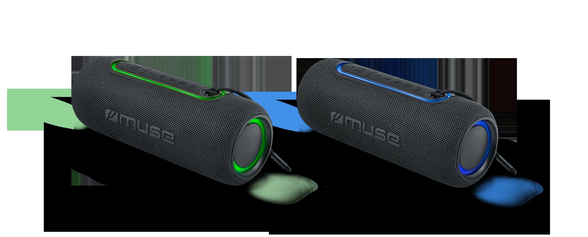 Muse Wave Core Portable Bluetooth Speaker 20W with Stereo Pairing - Image 6