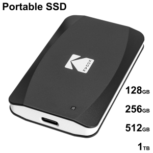 Kodak Portable SSD External Hard Drive X220 Series Product Category Image